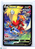 2022 Pokemon—Blaziken V #TG14/TG30 Silver Tempest Trainer Gallery—UR Holo