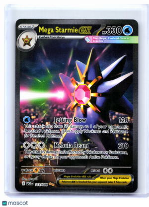 2026 Pokemon—Mega Starmie ex #118/088 Perfect Order—Special Illustration Rare