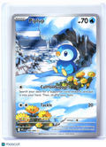 2025 Pokemon—Piplup #098/094 Phantasmal Flames—Illustration Rare Holo