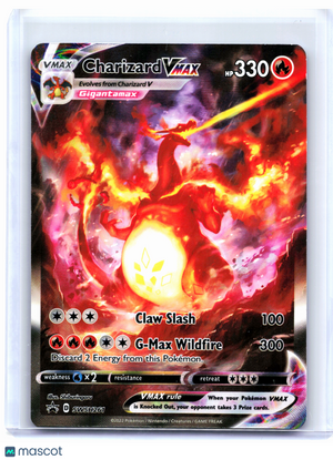 2022 Pokemon—Charizard VMAX #SWSH261 Sword & Shield Promos—Black Star Promo [HP]