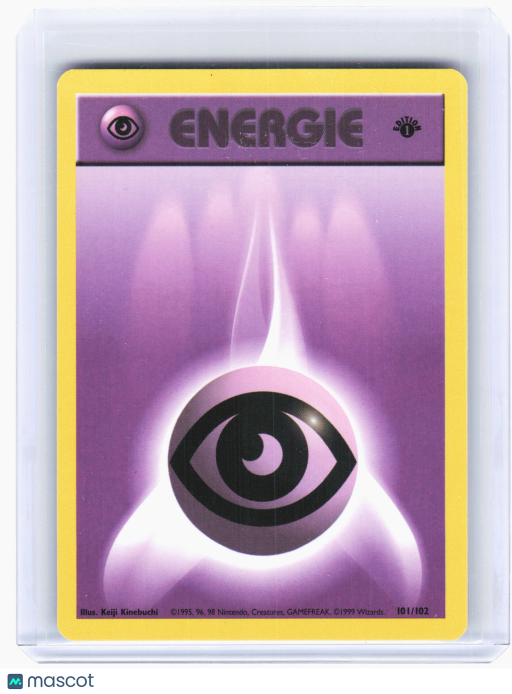 1999 Pokemon—Basic Psychic Energy #101 Base Set— Nonholo French (1st Edition)