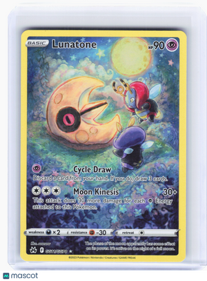 2023 Pokemon—Lunatone #GG11 Crown Zenith: Galarian Gallery—Ultra Rare Holo [LP]
