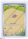 2023 Pokemon—Paldean Wooper #221 Paldea Evolved—Illustration Rare Holo [LP]