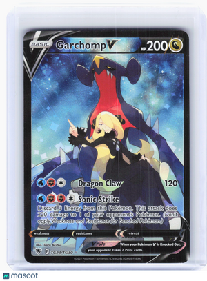 2022 Pokemon—Garchomp V #TG23 Astral Radiance Trainer Gallery—Ultra Rare Holo