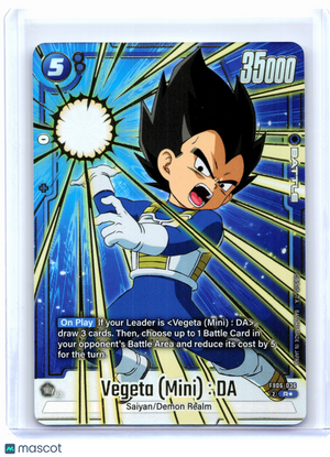2024 Dragon Ball Super—Vegeta (Mini) : DA (Gold) #FB03-036 DBSFW_PR—Rare Foil