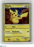 2010 Pokemon—Pikachu #PW Pikachu World Collection— Holo [MP] (English Back)