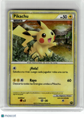 2010 Pokemon—Pikachu Pikachu World Collection—Holo Spanish [MP] (English Back)