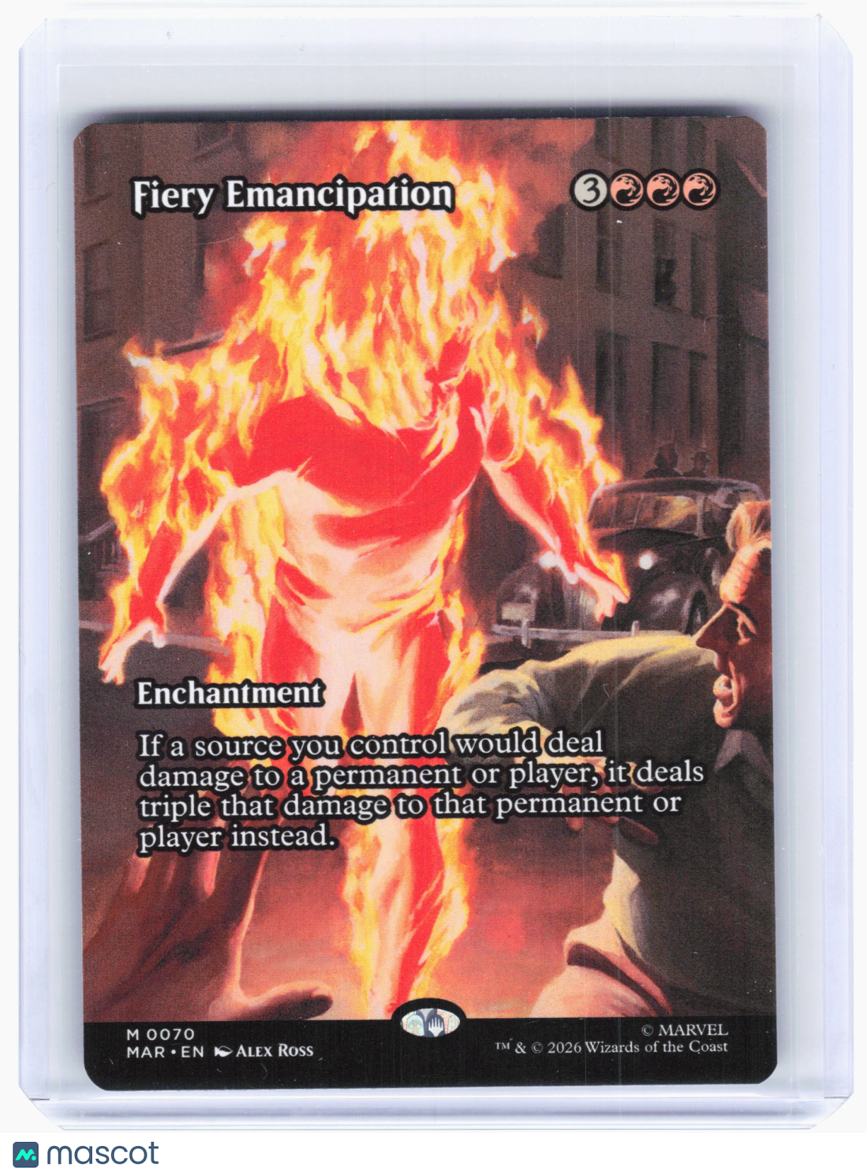 2025 MTG—Fiery Emancipation #70 Marvel Universe Eternal - Non-Foil Borderless