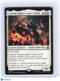 2026 MTG—Captain America, Super-Soldier #9 Marvel Super Heroes—Mythic Non-Foil