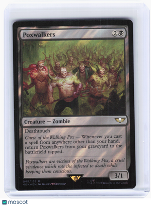 2022 Magic: The Gathering—Poxwalkers #49 Warhammer 40,000—Rare Surge Foil