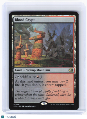 2026 Magic: The Gathering—Blood Crypt #262 Lorwyn Eclipsed—Rare Foil