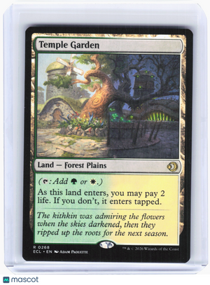 2026 Magic: The Gathering—Temple Garden #268 Lorwyn Eclipsed—Rare Non-Foil