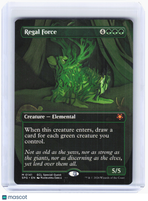 2024 Magic: TG—Regal Force #141 Special Guest—Mythic Non-Foil Borderless