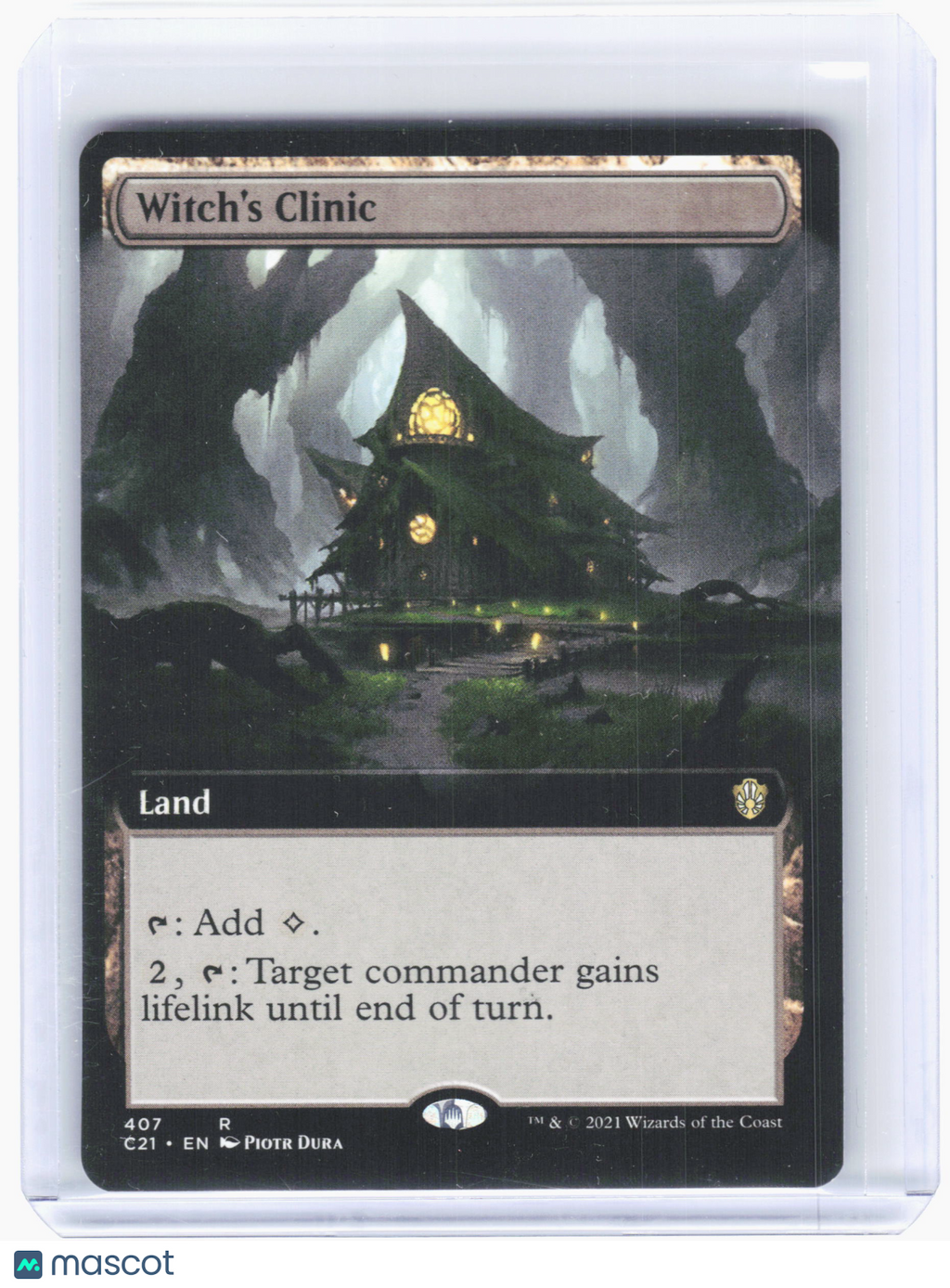 Magic: The Gathering—Witch's Clinic #407 Commander 2021—Rare Non-Foil
