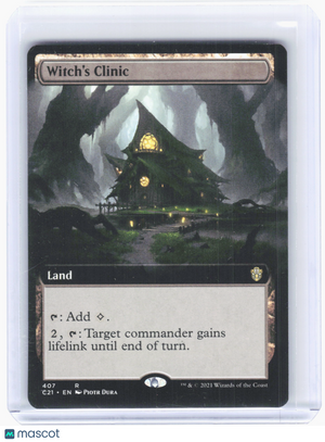 Magic: The Gathering—Witch's Clinic #407 Commander 2021—Rare Non-Foil