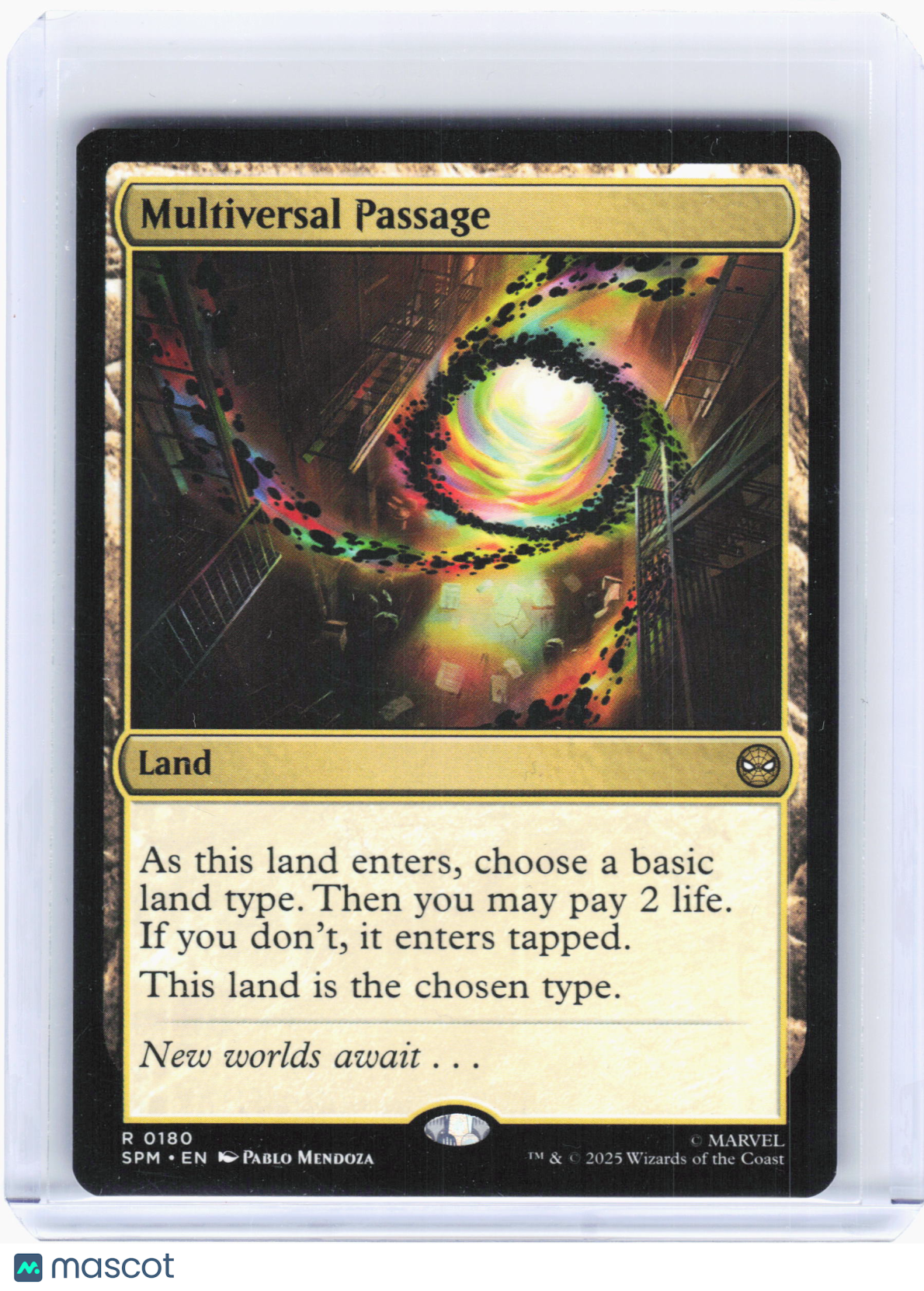 2025 Magic: The Gathering—Multiversal Passage #180 Spider-Man—Rare Non-Foil