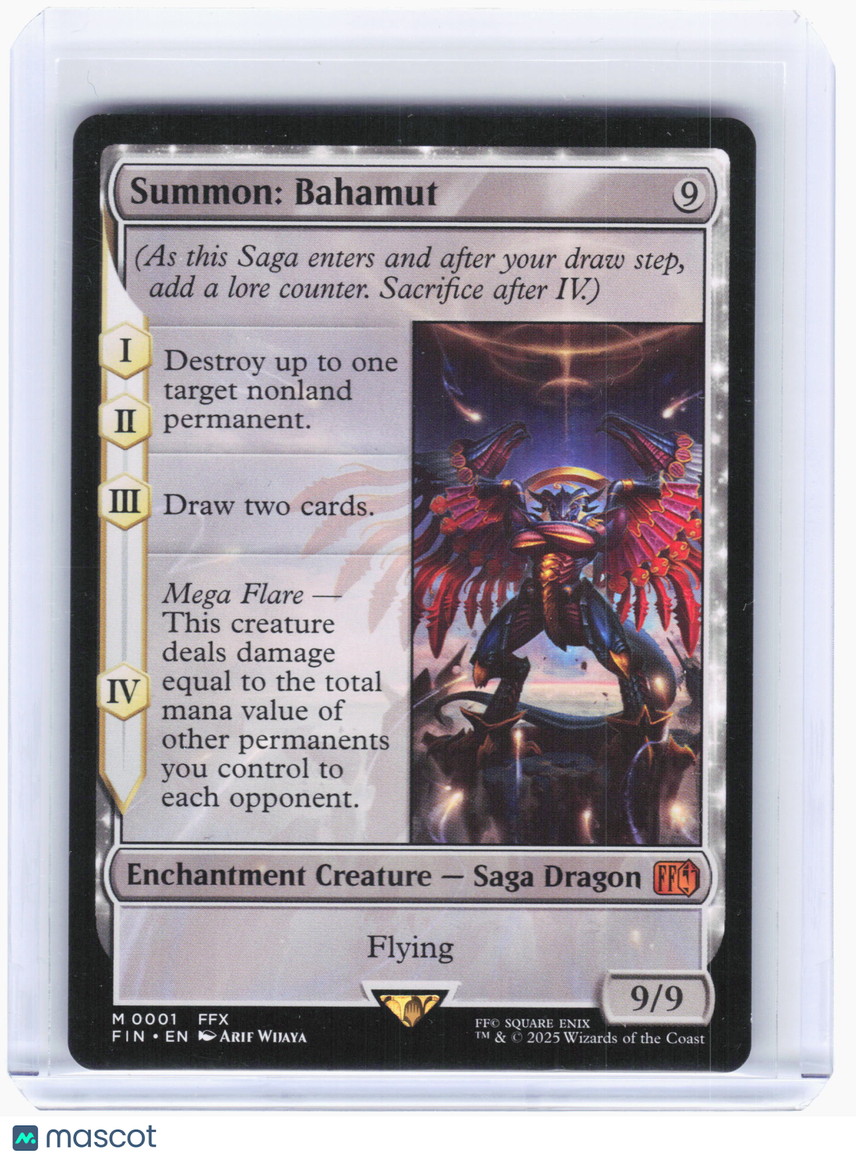 2025 Magic: The Gathering—Summon: Bahamut #1 Final Fantasy—Mythic Non-Foil