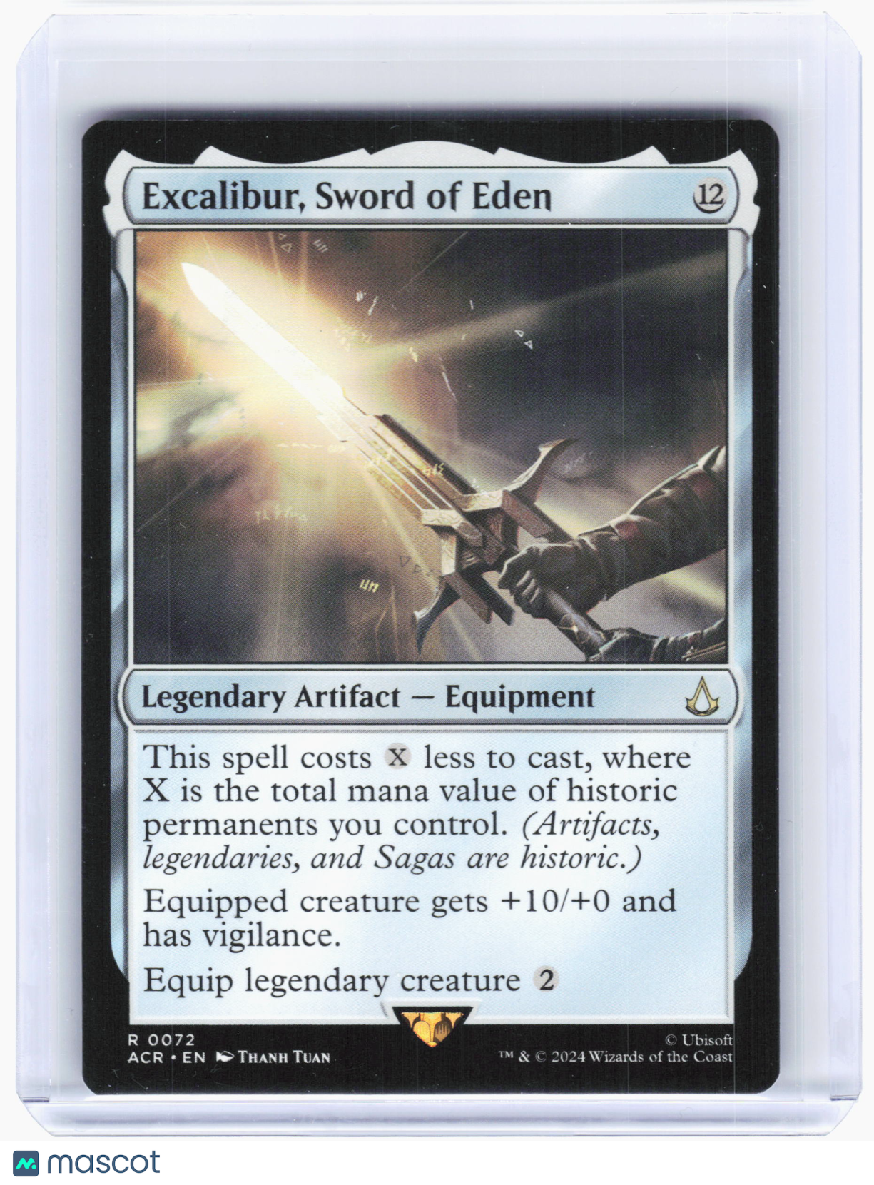 2024 Magic: TG—Excalibur, Sword of Eden #72 Assassin's Creed—Rare Non-Foil