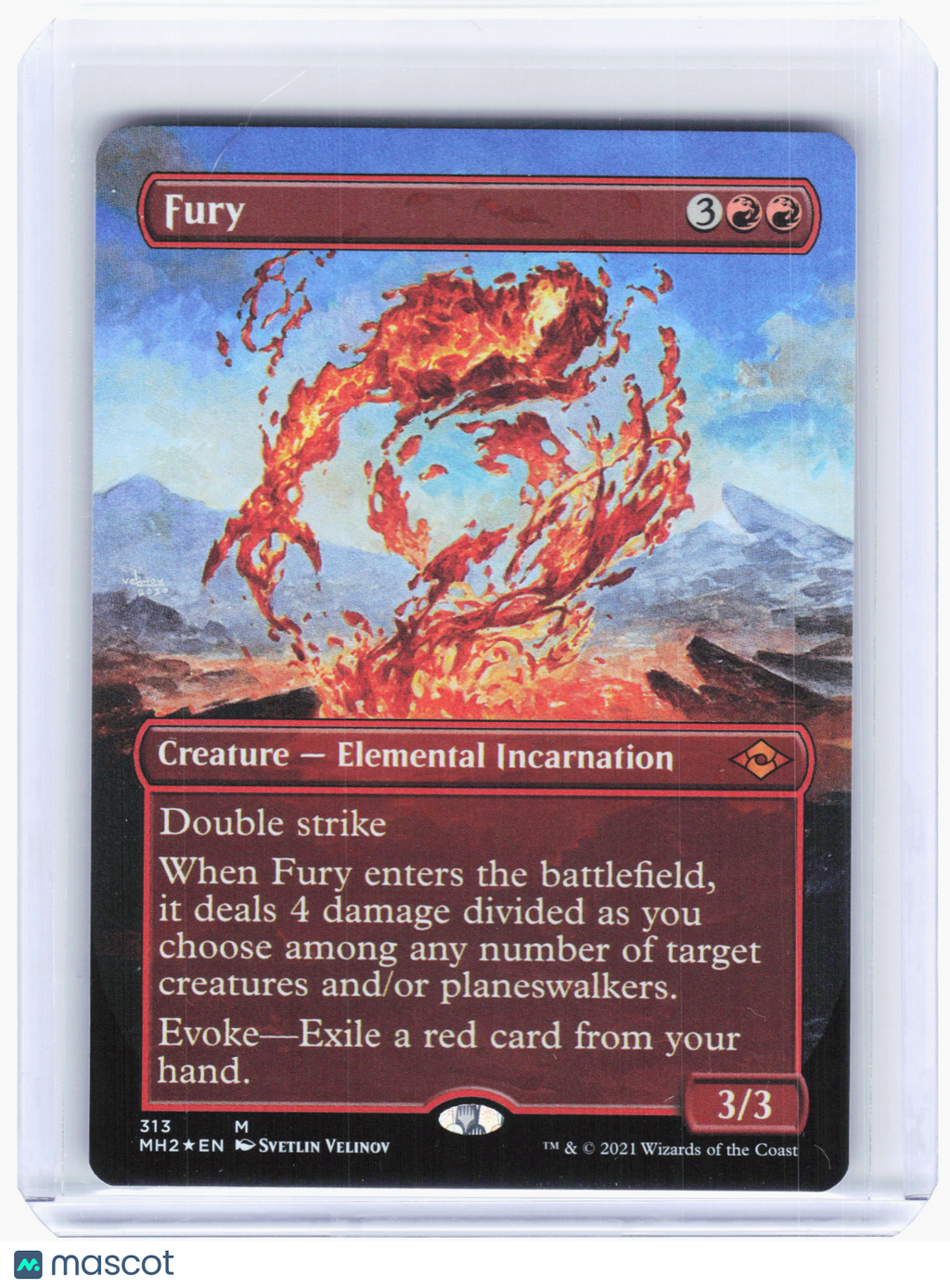 2021 Magic: The Gathering—Fury #313 Modern Horizons 2—Mythic Foil Borderless