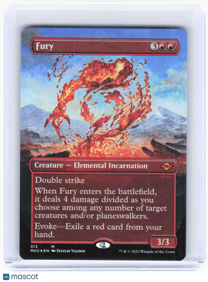 2021 Magic: The Gathering—Fury #313 Modern Horizons 2—Mythic Foil Borderless