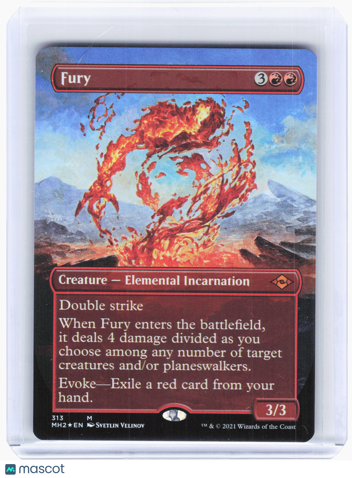 2021 Magic: The Gathering—Fury #313 Modern Horizons 2—Mythic Foil Borderless