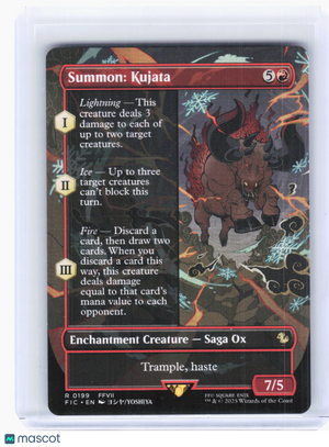 2025 Magic: The Gathering—Summon: Kujata #199 Final Fantasy—Rare Non-Foil