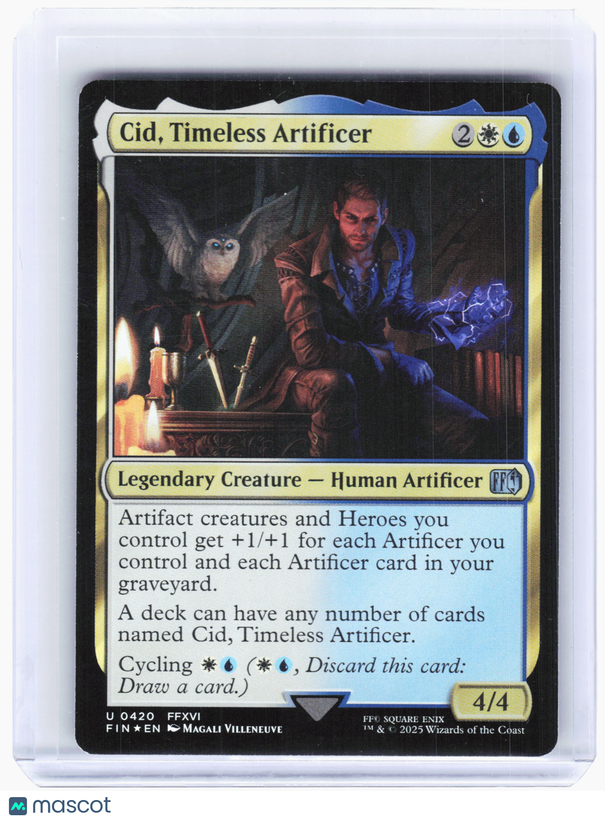 2025 Magic: TG—Cid, Timeless Artificer #420 Final Fantasy—Uncommon Foil
