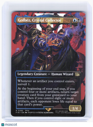 2025 Magic: TG—Golbez, Crystal Collector #395 Final Fantasy—Non-Foil Borderless