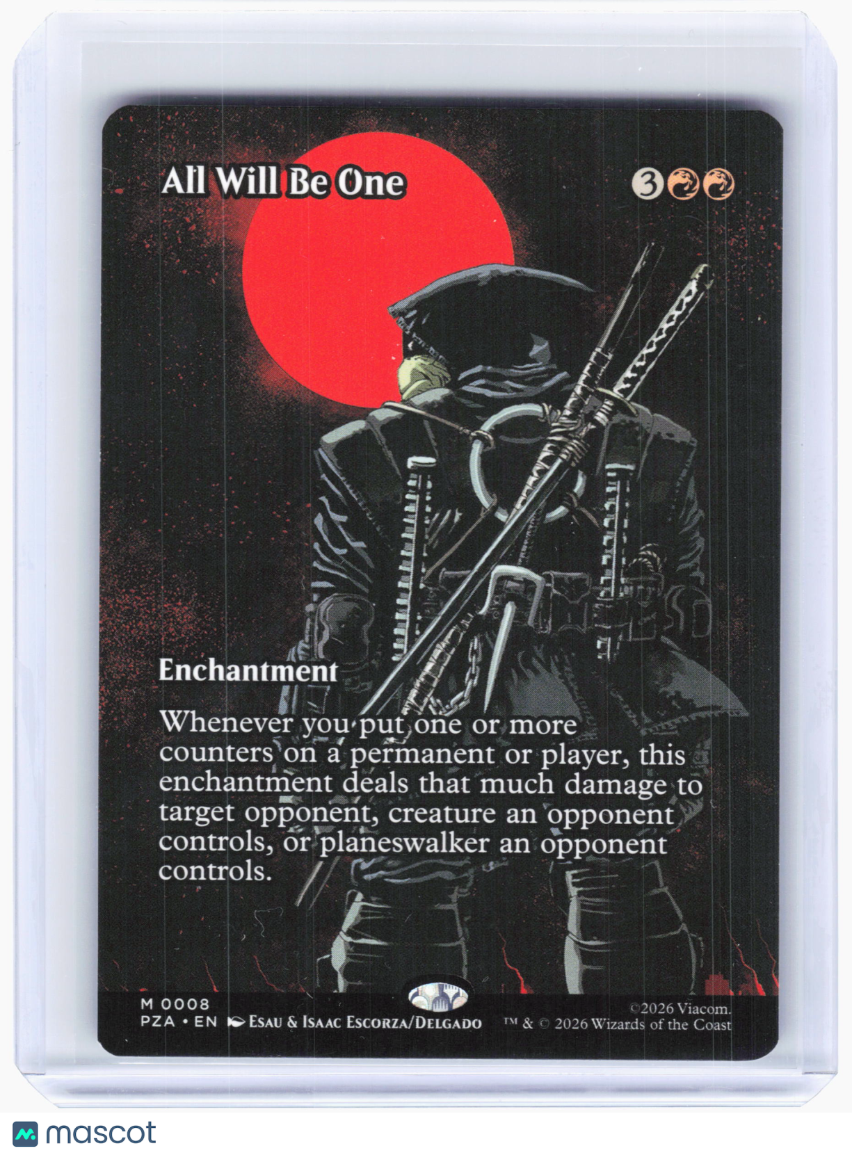 2026 Magic: TG—All Will Be One #8 Teenage Mutant Ninja Turtles—Mythic Non-Foil