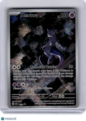 2023 Pokemon—Mewtwo #052 Scarlet & Violet—Black Star Promo Holo [Lightly Played]