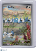 2023 Pokemon—Swablu #213 Paradox Rift—Illustration Rare Holo [Lightly Played]