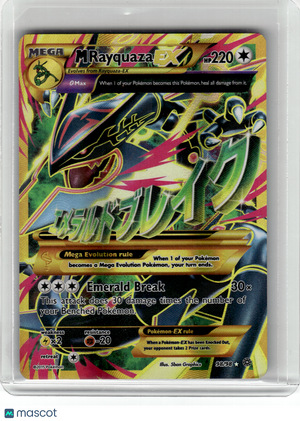 2015 Pokemon—M Rayquaza EX #98 Ancient Origins—Ultra Rare [Moderately Played]