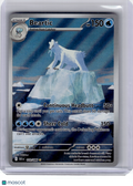 2025 Pokemon—Beartic #110 Black Bolt—Illustration Rare Holo