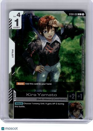 2026 Gundam TCG—Kira Yamato #ST01-010 Gundam Promotional Cards—Common Foil