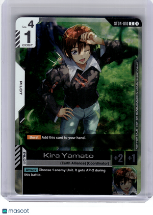2026 Gundam TCG—Kira Yamato #ST04-010 Gundam Promotional Cards—Common Foil