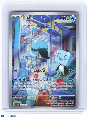 2023 Pokemon—Eiscue #205 Paldea Evolved—Illustration Rare Holo [Lightly Played]