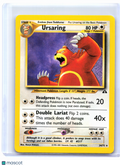 2001 Pokemon—Ursaring #34/75 Neo Discovery—Rare Nonholo [Lightly Played]