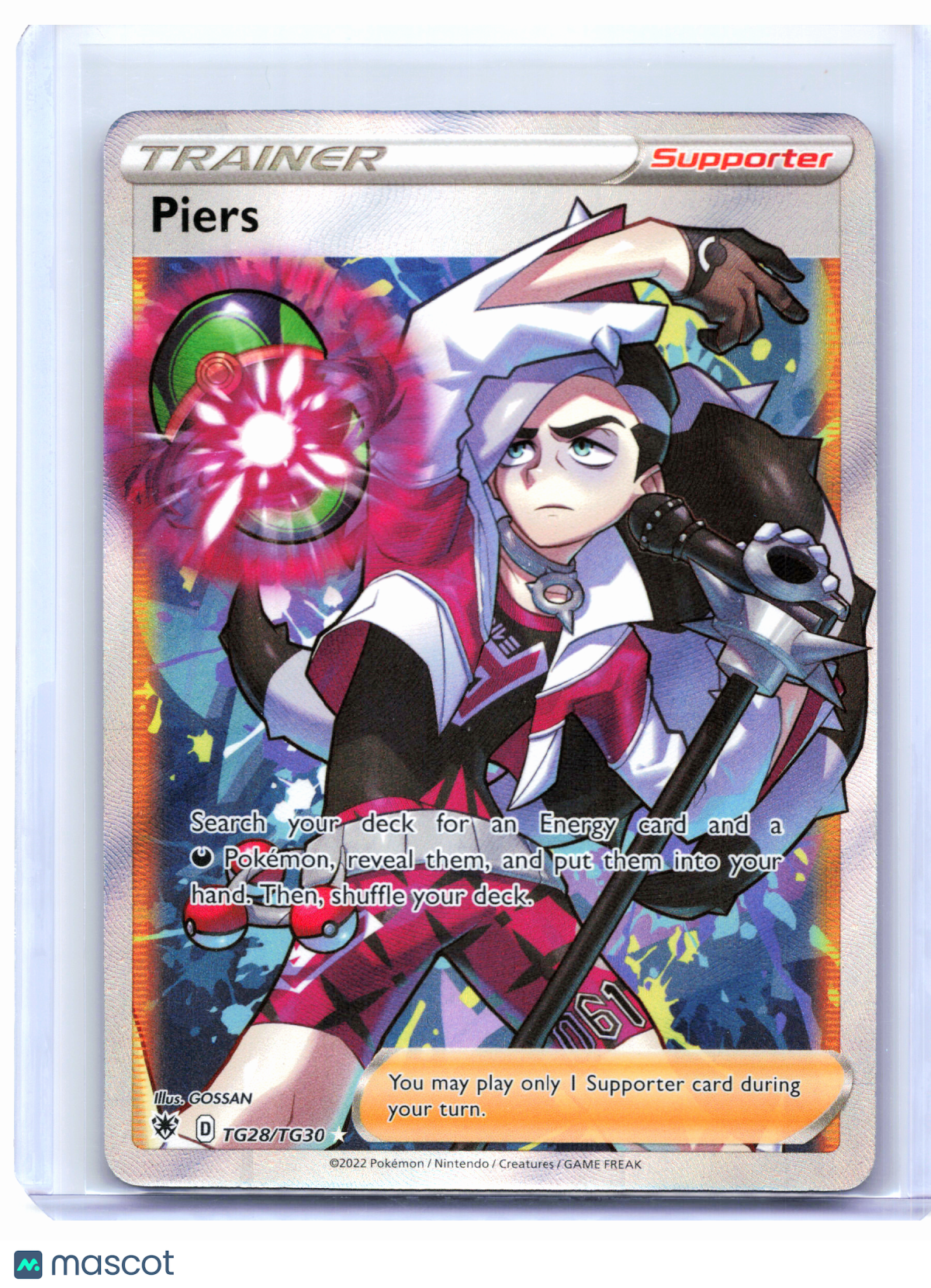 2022 Pokemon—Piers #TG28/TG30 Astral Radiance Trainer Gallery—Ultra Rare [LP]