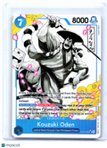 2025 One Piece—Kouzuki Oden (Alt Art) #ST22-005 Ace & Newgate—Super Rare Foil