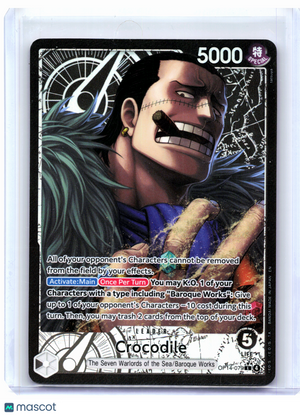 2026 One Piece—Crocodile (Alt Art) #OP14-079 The Azure Sea's Seven—Leader Foil