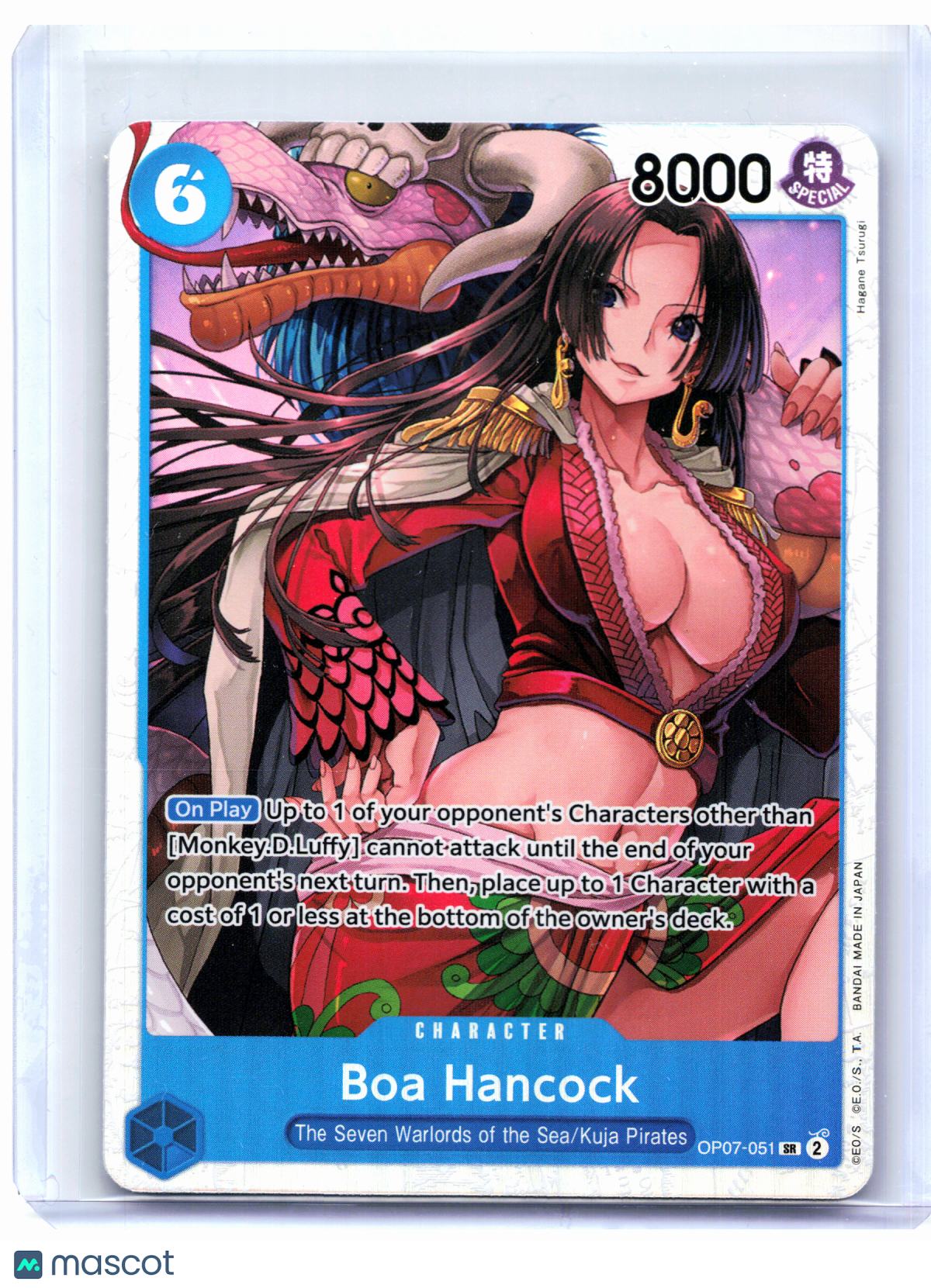2024 One Piece—Boa Hancock #OP07-051 500 Years in the Future—Super Rare Foil