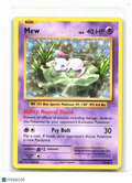 2016 Pokemon—Mew #53/108 Evolutions—Holo Rare [Damaged]