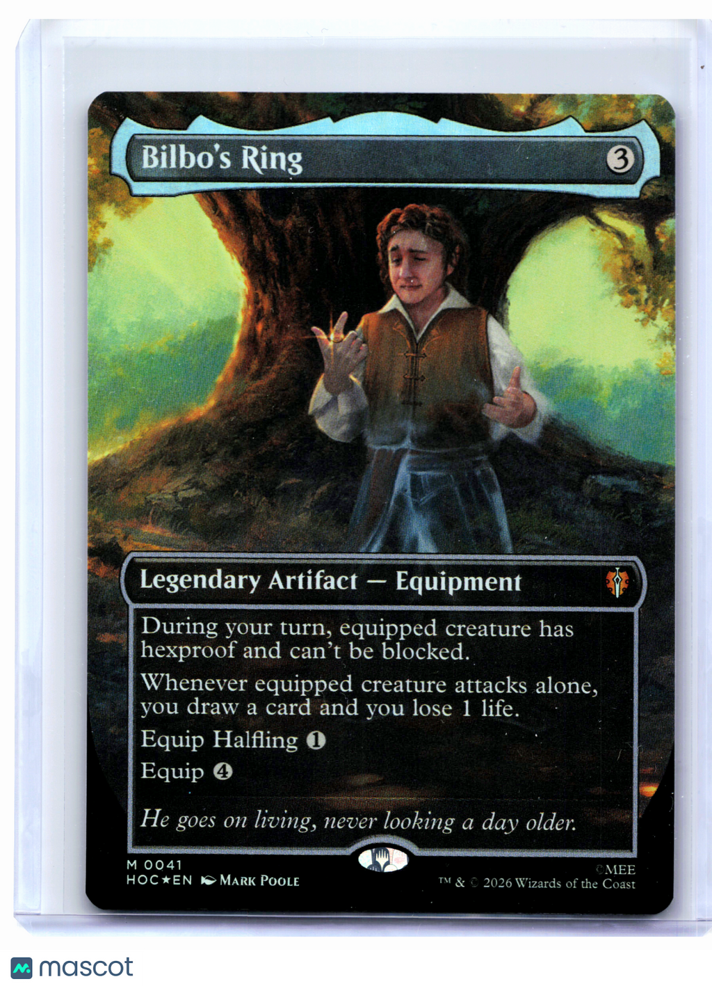 2026 Magic: TG—Bilbo's Ring (Borderless) #0041 The Hobbit Eternal—Mythic Foil