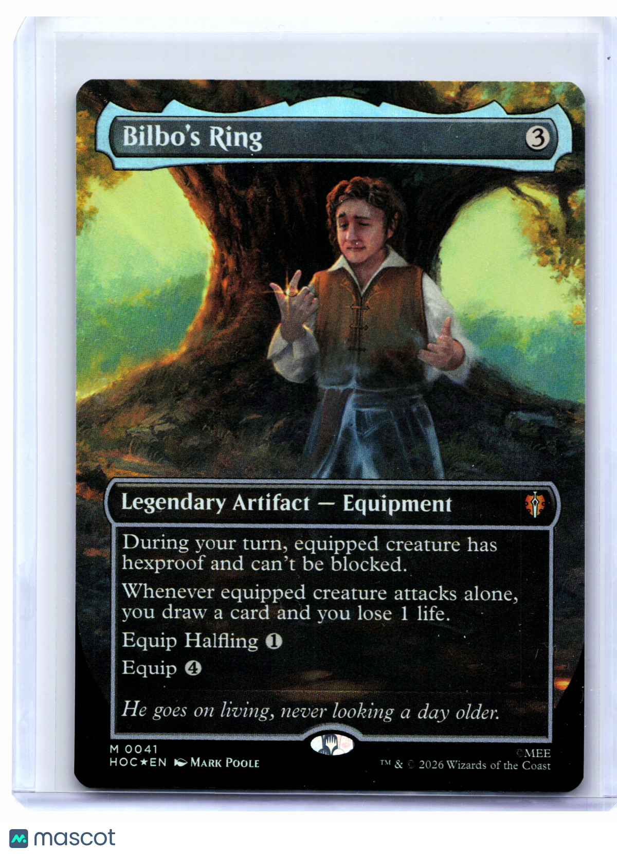 2026 Magic: TG—Bilbo's Ring (Borderless) #0041 The Hobbit Eternal—Mythic Foil