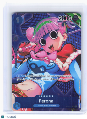 2022 One Piece TCG—Perona #OP01-077 Romance Dawn—Uncommon Foil