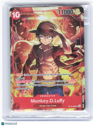 2023 OP TCG—Monkey.D.Luffy #ST10-006 One Piece Promotion Cards—SR Foil (Sealed)