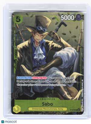 2025 One Piece TCG—Sabo #P-073 One Piece Promotion Cards—Promo Foil (Sealed)