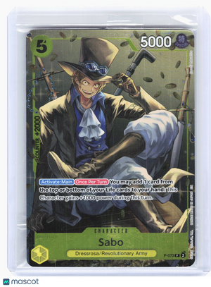 2025 One Piece TCG—Sabo #P-073 One Piece Promotion Cards—Promo Foil (Sealed)
