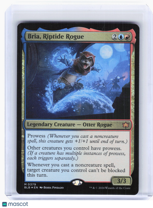 2024 Magic: The Gathering—Bria, Riptide Rogue #379 Bloomburrow—Mythic Foil