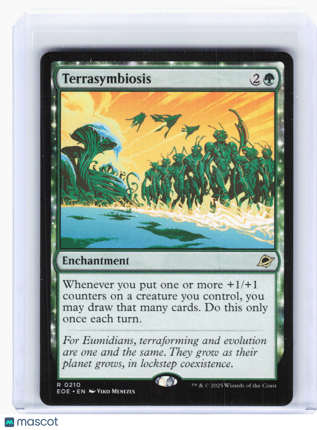2025 Magic: The Gathering—Terrasymbiosis #210 Edge of Eternities—Rare Foil